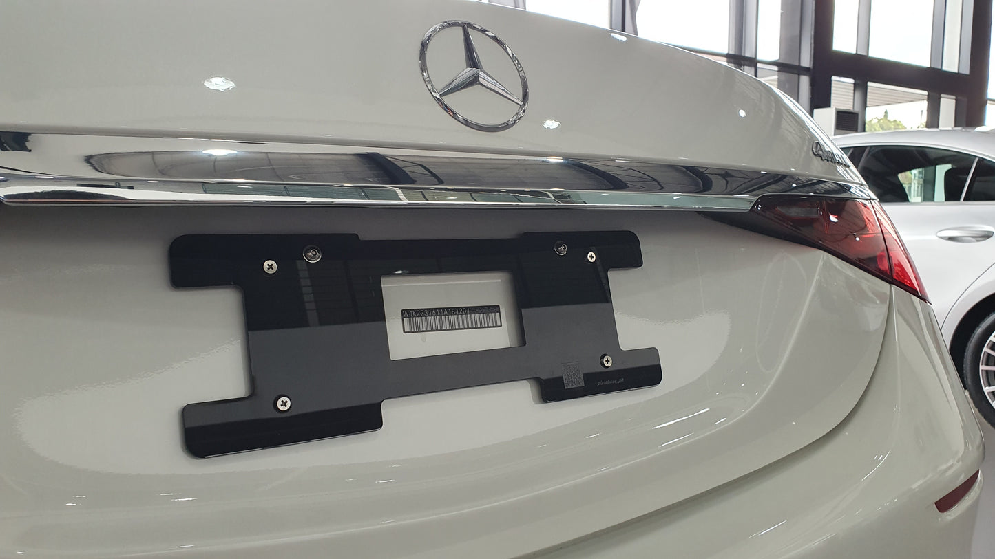 Plate adaptor (rear) for Mercedes-Benz
