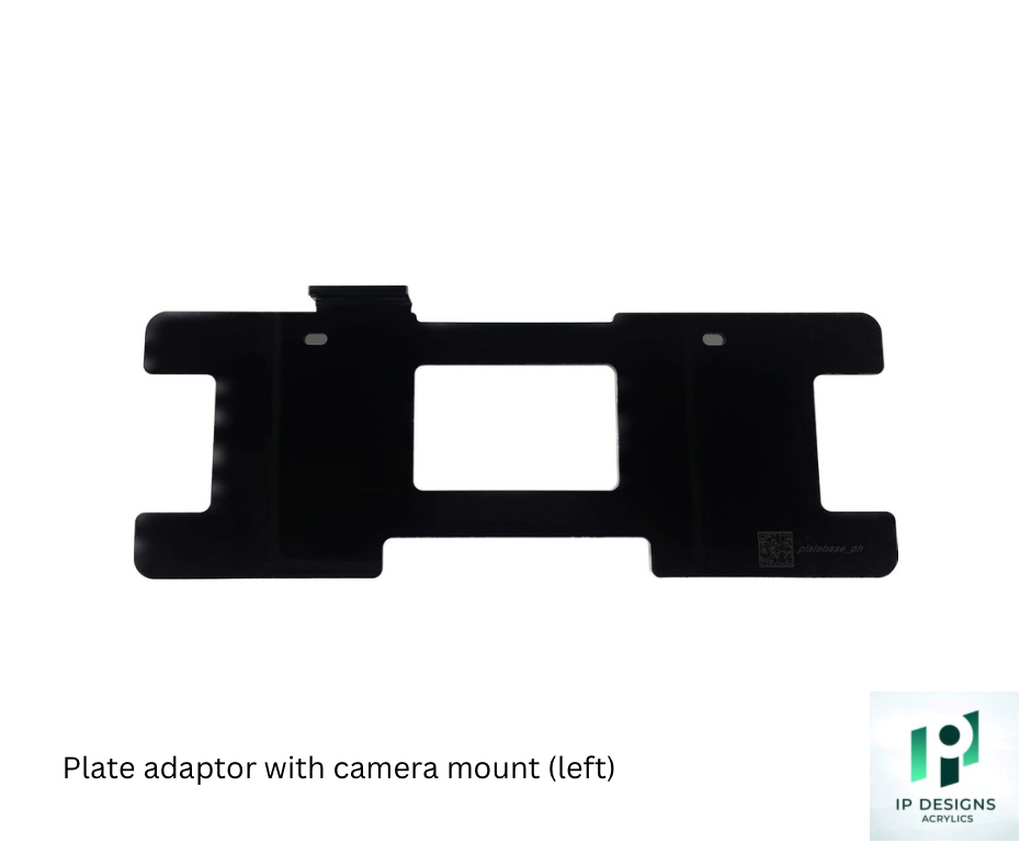 Plate adaptor with camera mount