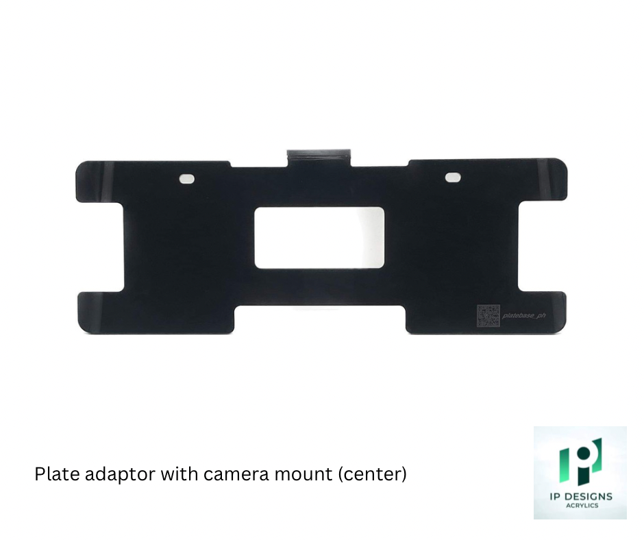 Plate adaptor with camera mount