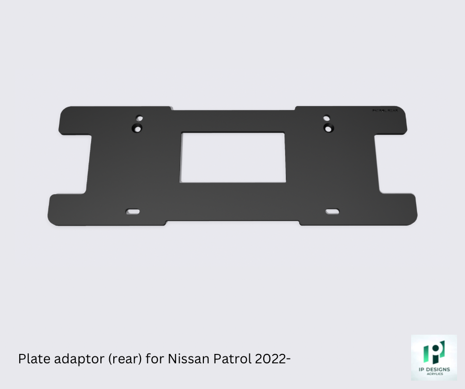 Plate adaptors for Nissan Patrol