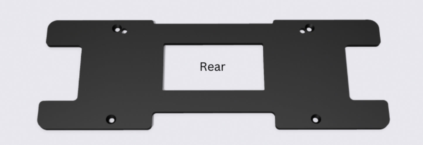 Plate adaptors for China plate mounts