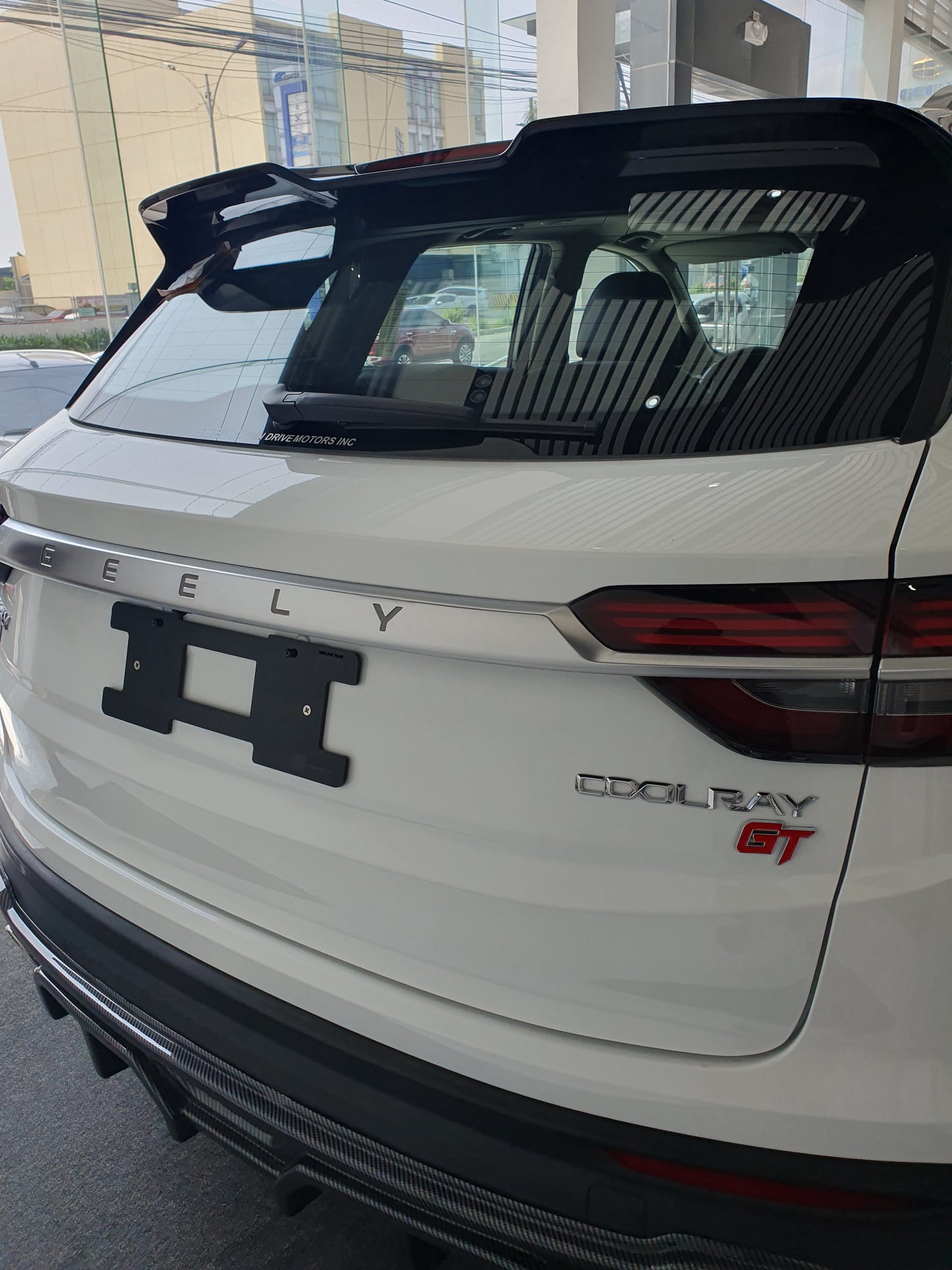 Plate adaptors for Geely Coolray