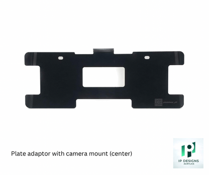 Plate adaptor with camera mount