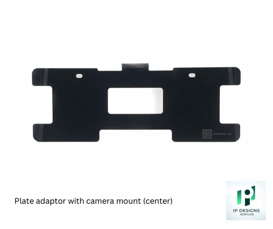 Plate adaptor with camera mount
