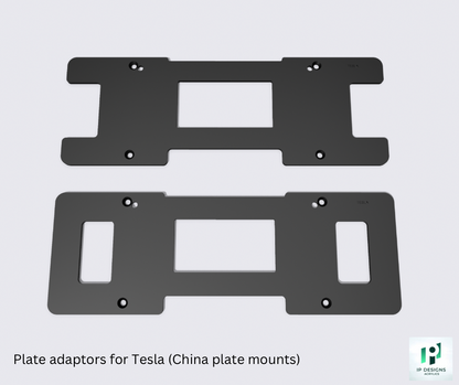 Plate adaptors for Tesla
