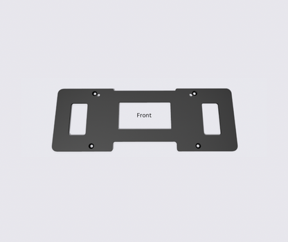 Plate adaptors for Ford Mustang