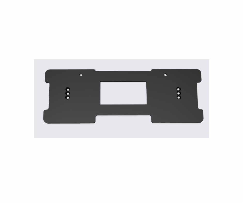 Plate adaptors for Lamborghini, Porsche, Audi, Volkswagen